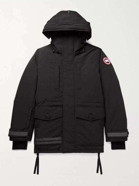 Toronto Nylon Hooded Down Jacket
