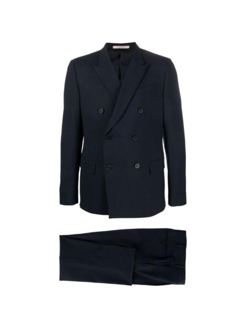 Valentino double-breasted wool suit