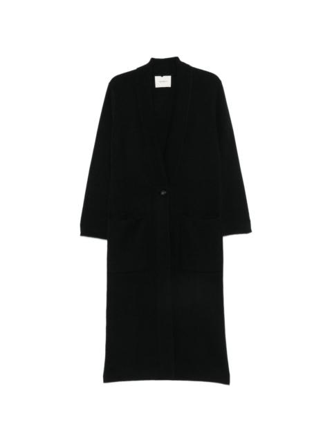 LISA YANG Emei button-fastening longline cardigan