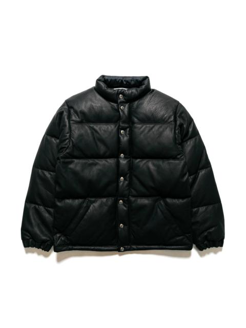 The Real McCoys MJ23119 Deerskin Down Jacket Black