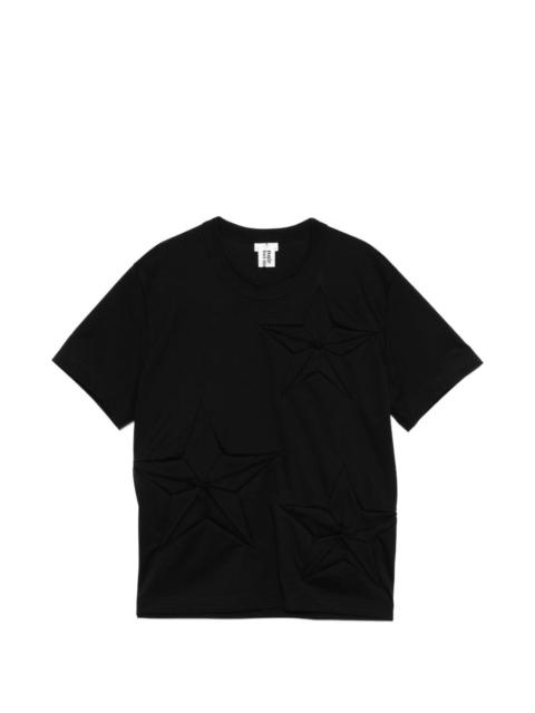 Noir Kei Ninomiya star-patch T-shirt