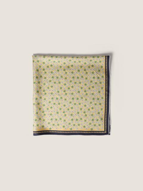 Miu Miu Printed twill scarf