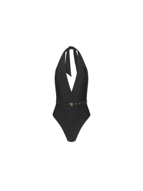 L'AGENCE Sidney Plunge One-Piece Swimsuit