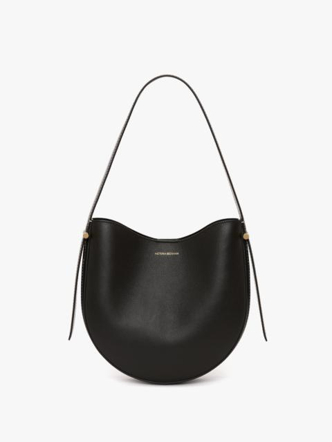 Victoria Beckham Dia Hobo Bag In Black Smooth Leather