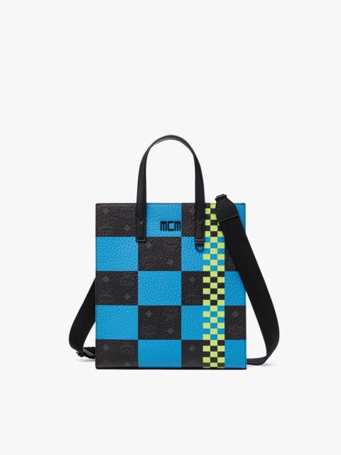 MCM MCM Tech Tote in Checkerboard Visetos