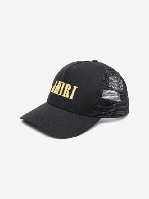 AMIRI Trucker logo-embroidered baseball cap