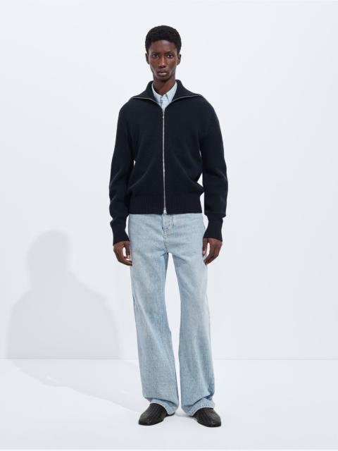 Bottega Veneta Sky Bleached Wide Leg Jeans