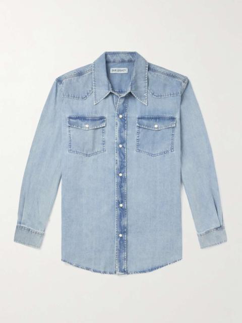 Our Legacy Frontier Denim Western Shirt