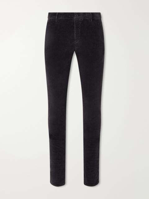SLOWEAR Incotex Straight-Leg Cotton-Blend Corduroy Trousers