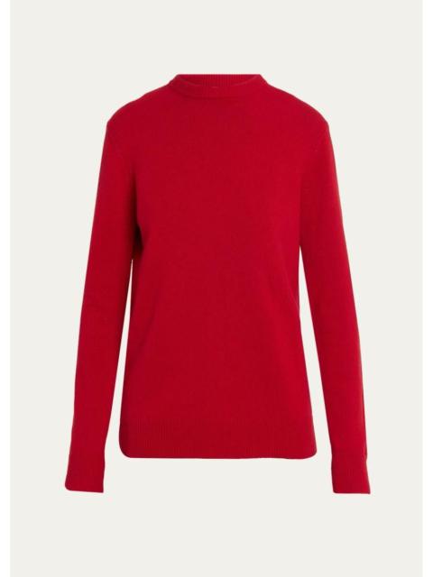 MICHAEL KORS COLLECTION Long Sleeve Cashmere Crewneck Sweater
