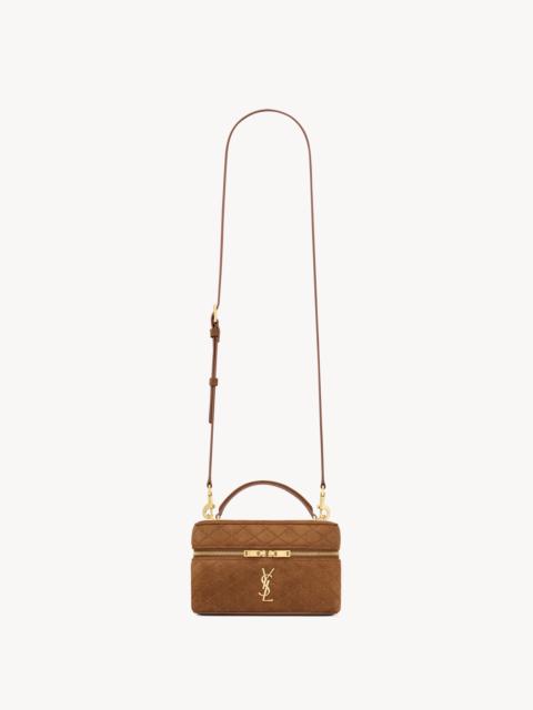 SAINT LAURENT GABY VANITY IN SUEDE