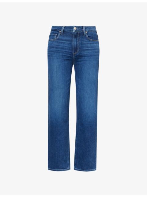 PAIGE Mason Ankle-Crop Denim Jeans