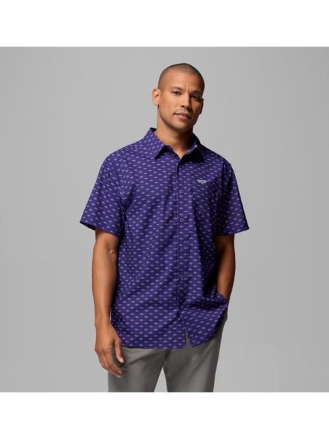 Columbia Men's PFG Super Slack Tide Short Sleeve Shirt - Baltimore Ravens
