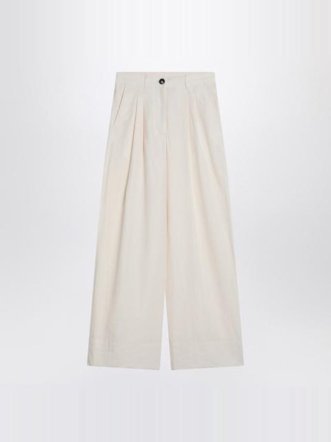 ボトムスその他 MKDT Studio Wide ecru trousers in cotton MKDT STUDIO MKDT STUDIO Wide écru trousers in cotton
