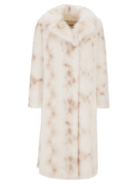 Herno Faux Lynx Fur Long Coat
