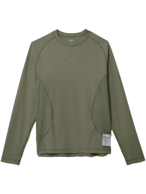 SATISFY SATISFY | Ghostfleece Octa Long Tee 'Vetiver'