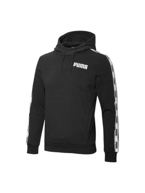 PUMA PUMA Tape Hoodie 'Black White' 845640-01
