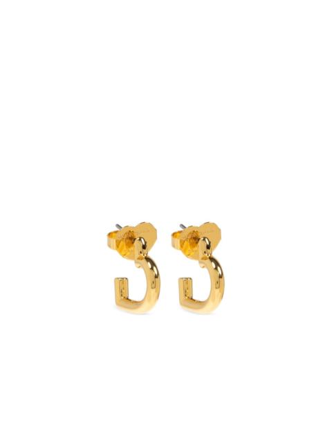 kate spade Heart You hoop earrings