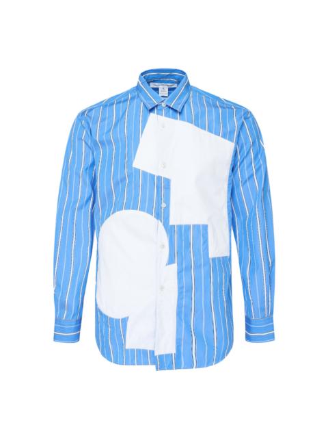 Comme des Garçons SHIRT Striped Long Sleeve Shirt