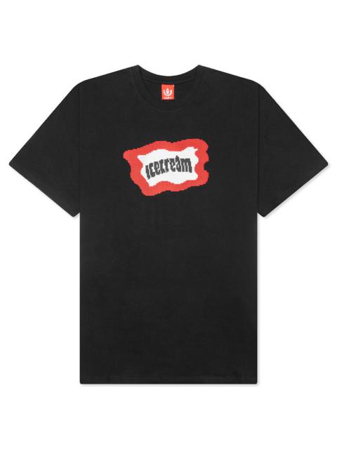 ICECREAM DOLLARS S/S TEE - BLACK