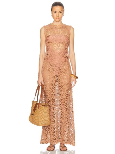 NORMA KAMALI Sleeveless Swing Maxi Dress