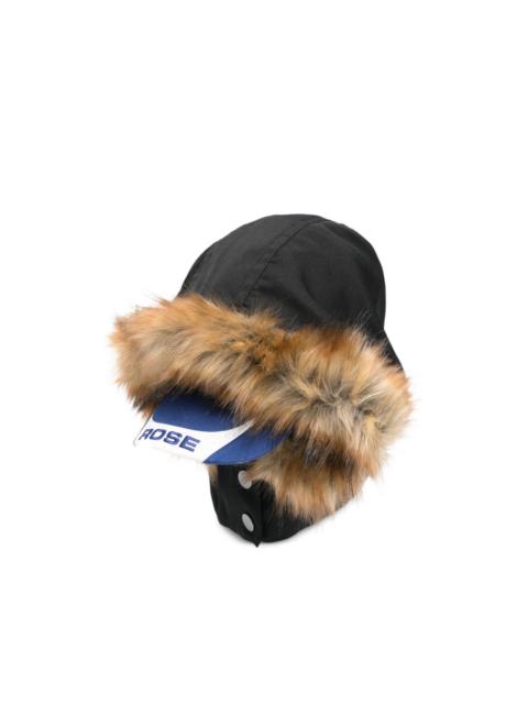 Martine Rose fur-trim hat