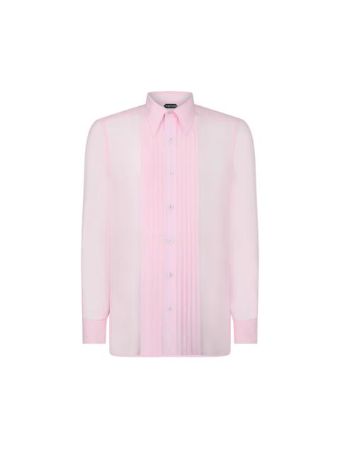TOM FORD CHIFFON PARACHUTE PLISSE SHIRT