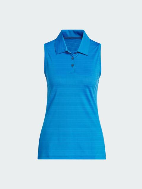 adidas ULTIMATE365 JACQUARD SLEEVELESS POLO Shirt