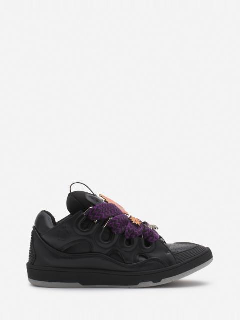 Lanvin LANVIN X FUTURE CURB 3.0 LEATHER SNEAKERS FOR MEN