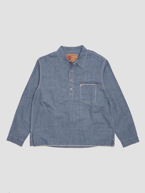 Nigel Cabourn FOB Factory Chambray Pullover Shirt