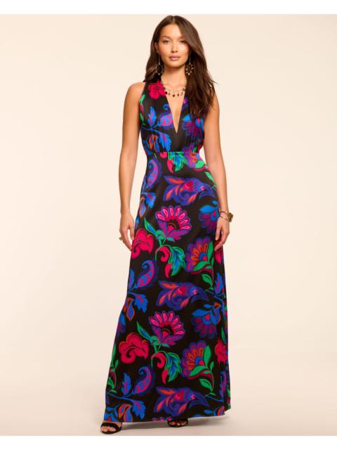 RAMY BROOK Martin Silk Plunging Gown
