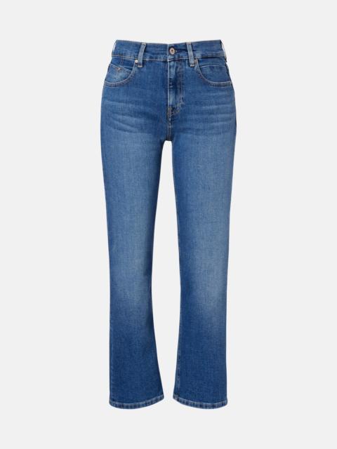AG Jeans Florence cropped straight jeans