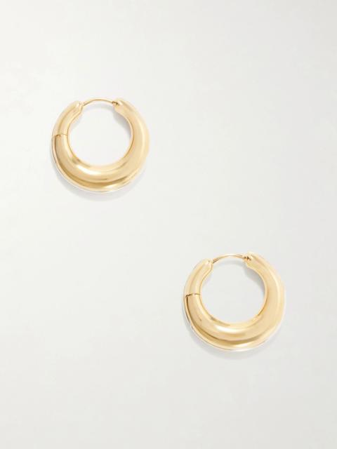 LIÉ STUDIO The Bonnie gold-plated earrings Gold