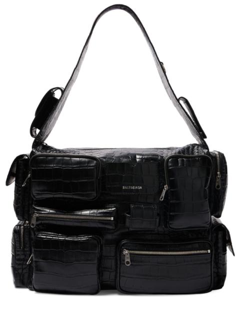 BALENCIAGA Superbusy leather sling bag
