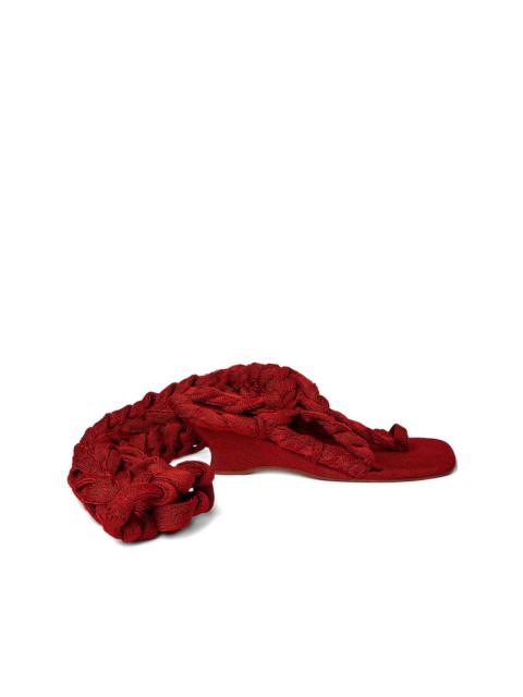 ISA BOULDER rope-detailing sandals