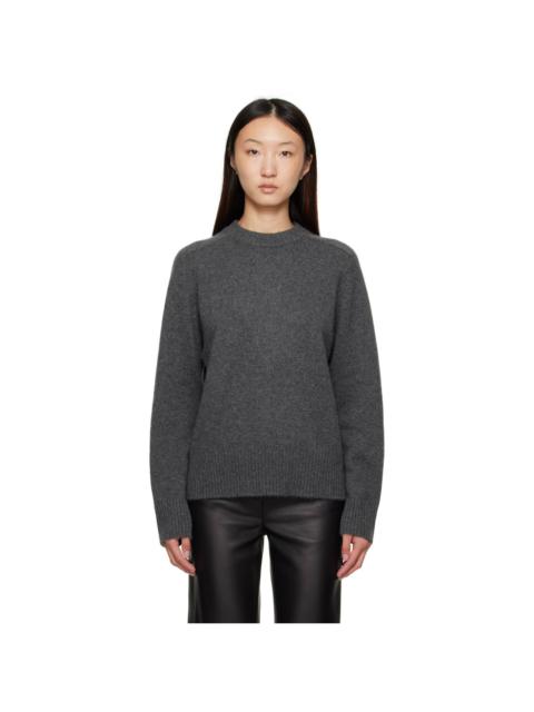 Loulou de Saison Gray Baltra Cashmere Sweater