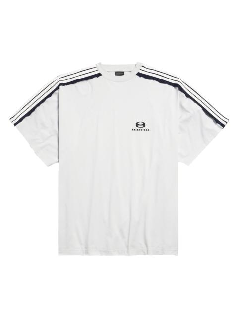 BALENCIAGA 로고 인쇄 티셔츠