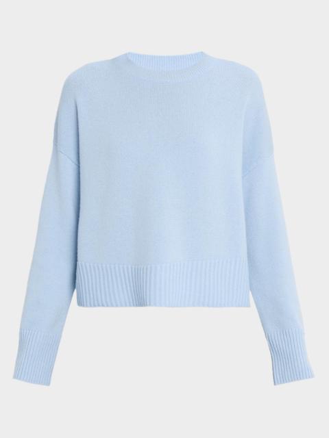 Lafayette 148 New York Boxy Crewneck Cashmere Sweater