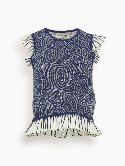 Emmeline Top in Ink