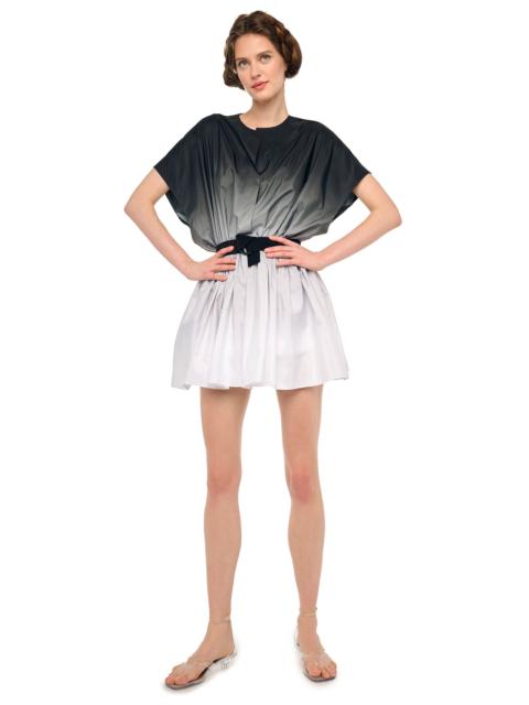 NORMA KAMALI SLEEVELESS FLARED MINI DRESS