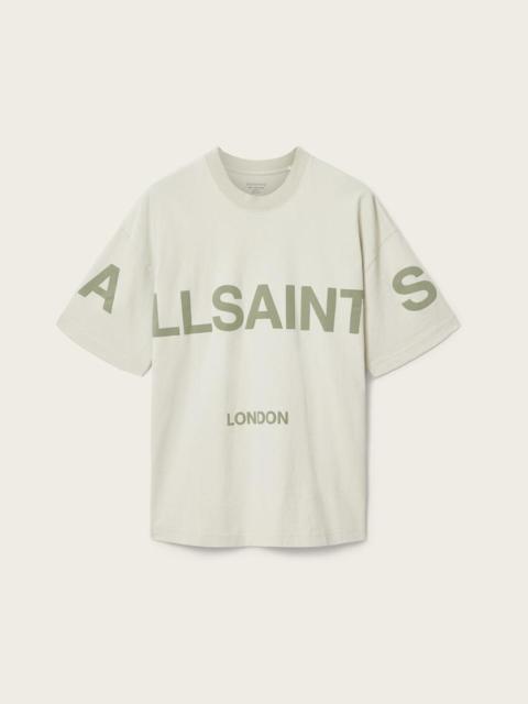 ALLSAINTS BIGGY OVERSIZED LOGO PRINT T-SHIRT