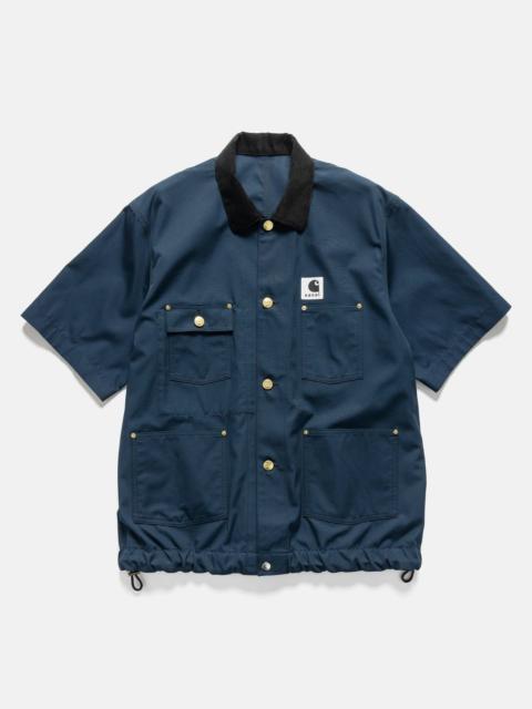 sacai x Carhartt WIP Duck Shirt Blue