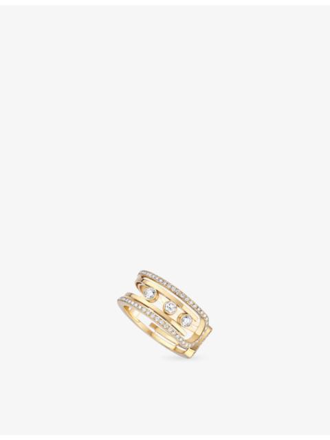 MESSIKA Move 10th 18ct Gold And 0.79ct Diamond Ring