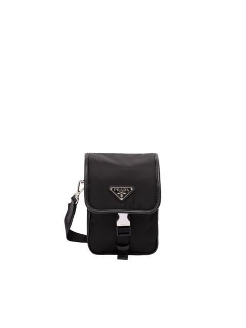 Prada `Re-Nylon` and Saffiano Leather Shoulder Bag
