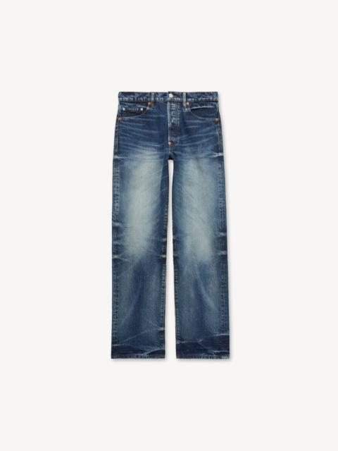 KENZO 'KENZO Tulip' straight pants in japanese denim