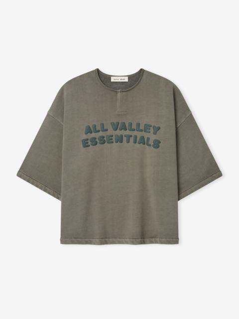 ESSENTIALS 3/4 Henley Sweatshirt