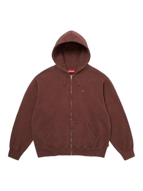 Supreme Supreme FW26 Small Box Zip Up Hooded Sweatshirt 'Brown' SUP-FW26-031-BRN