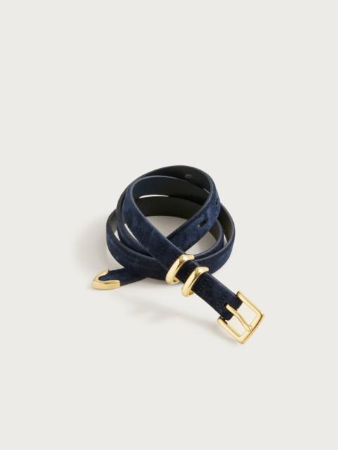 J.CREW Thin suede belt