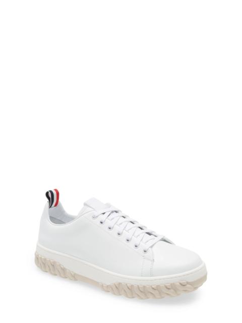 Court Sneaker with Cable Tread