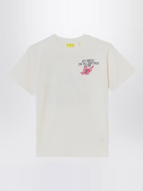 White T-shirt with logo print